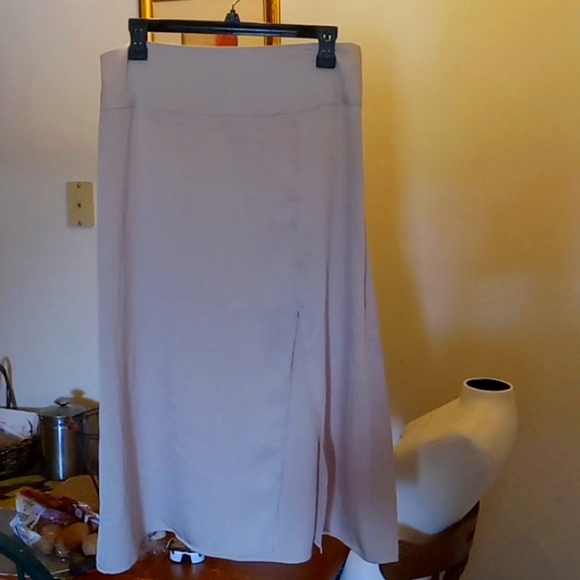 Very CHIC New Gorgeous Express High waisted slip skirt Size Medium - Picture 3 of 10